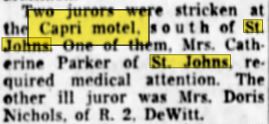 Capri Motel - Dec 1958 Jurors Got Sick At Motel (newer photo)